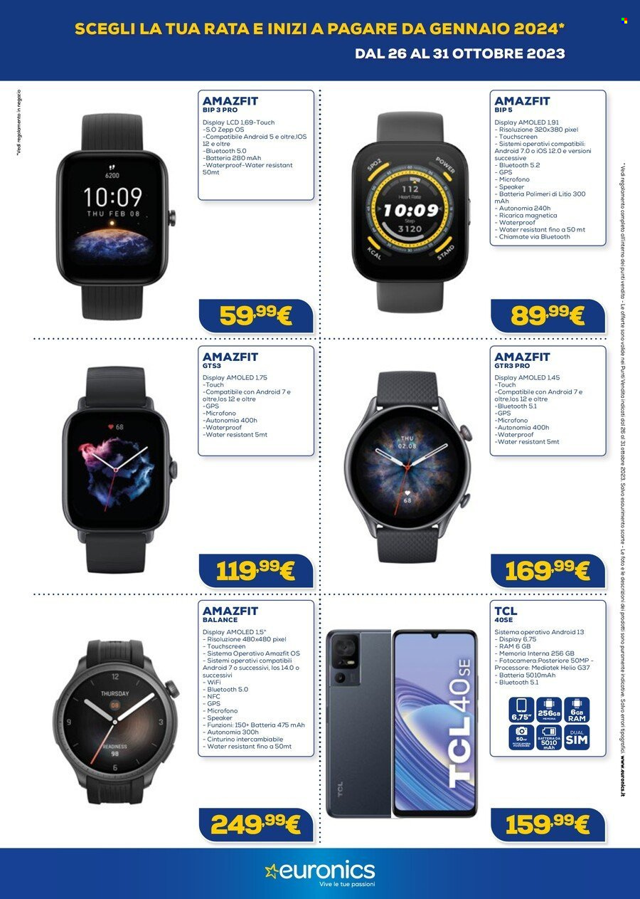 Volantino Euronics - 26/10/2023 - 31/10/2023. Pagina 15