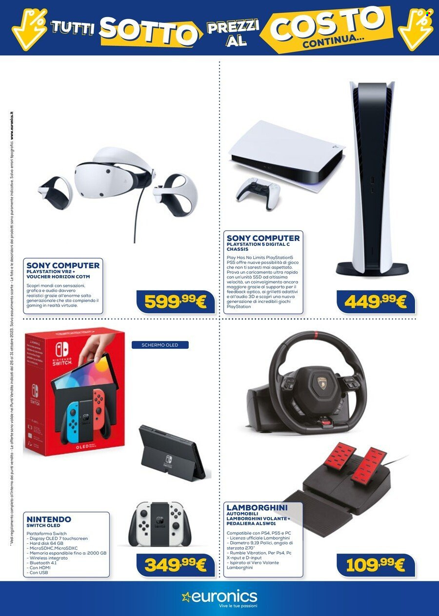 Volantino Euronics - 26/10/2023 - 31/10/2023. Pagina 20