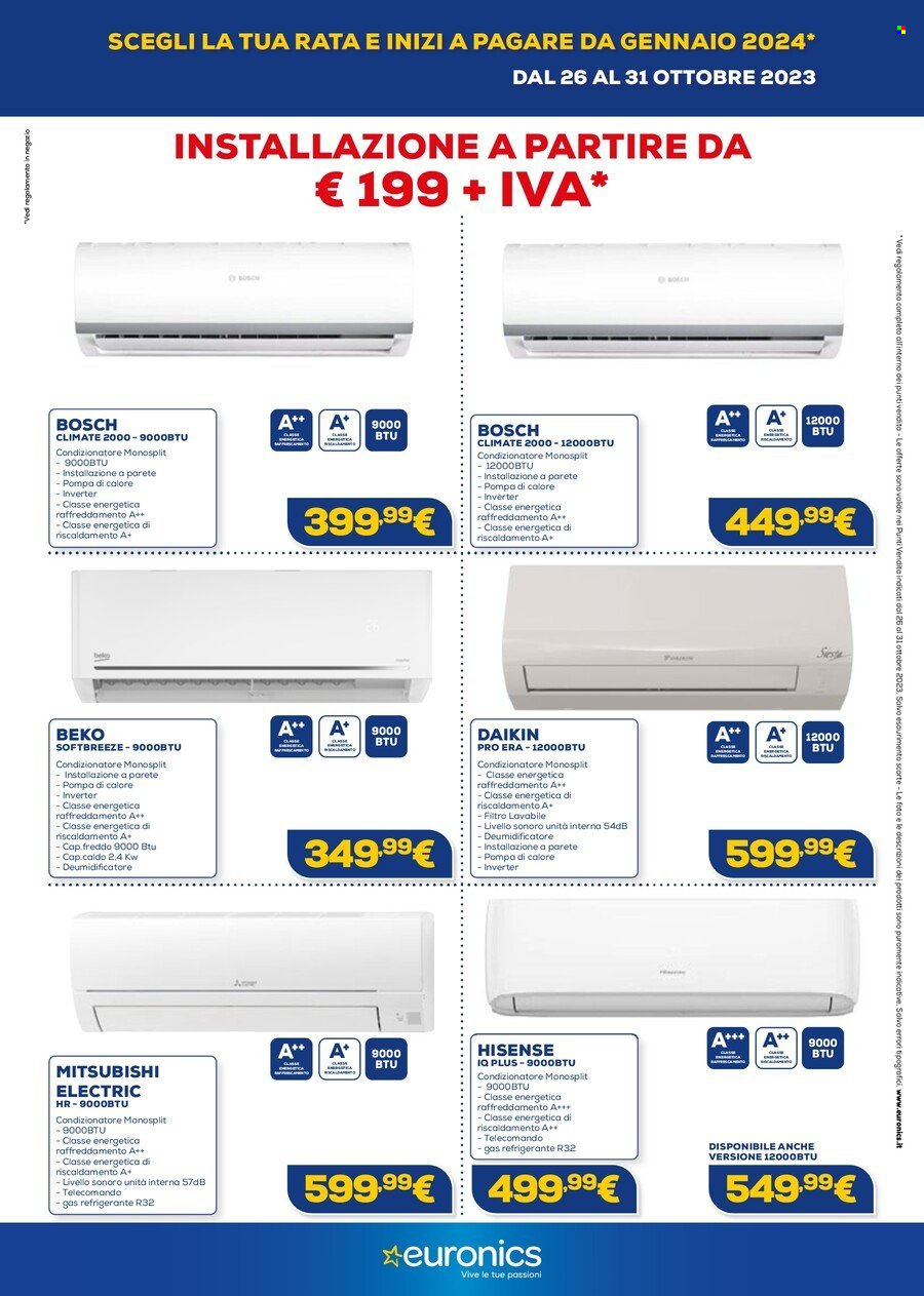Volantino Euronics - 26/10/2023 - 31/10/2023. Pagina 21