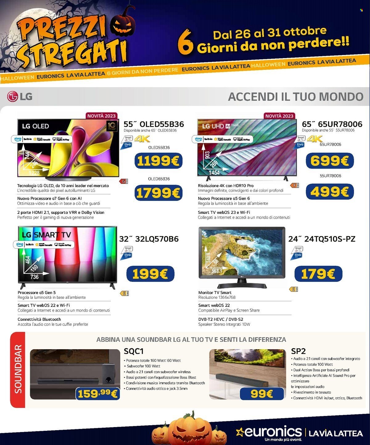 Volantino Euronics - 26/10/2023 - 31/10/2023. Pagina 5