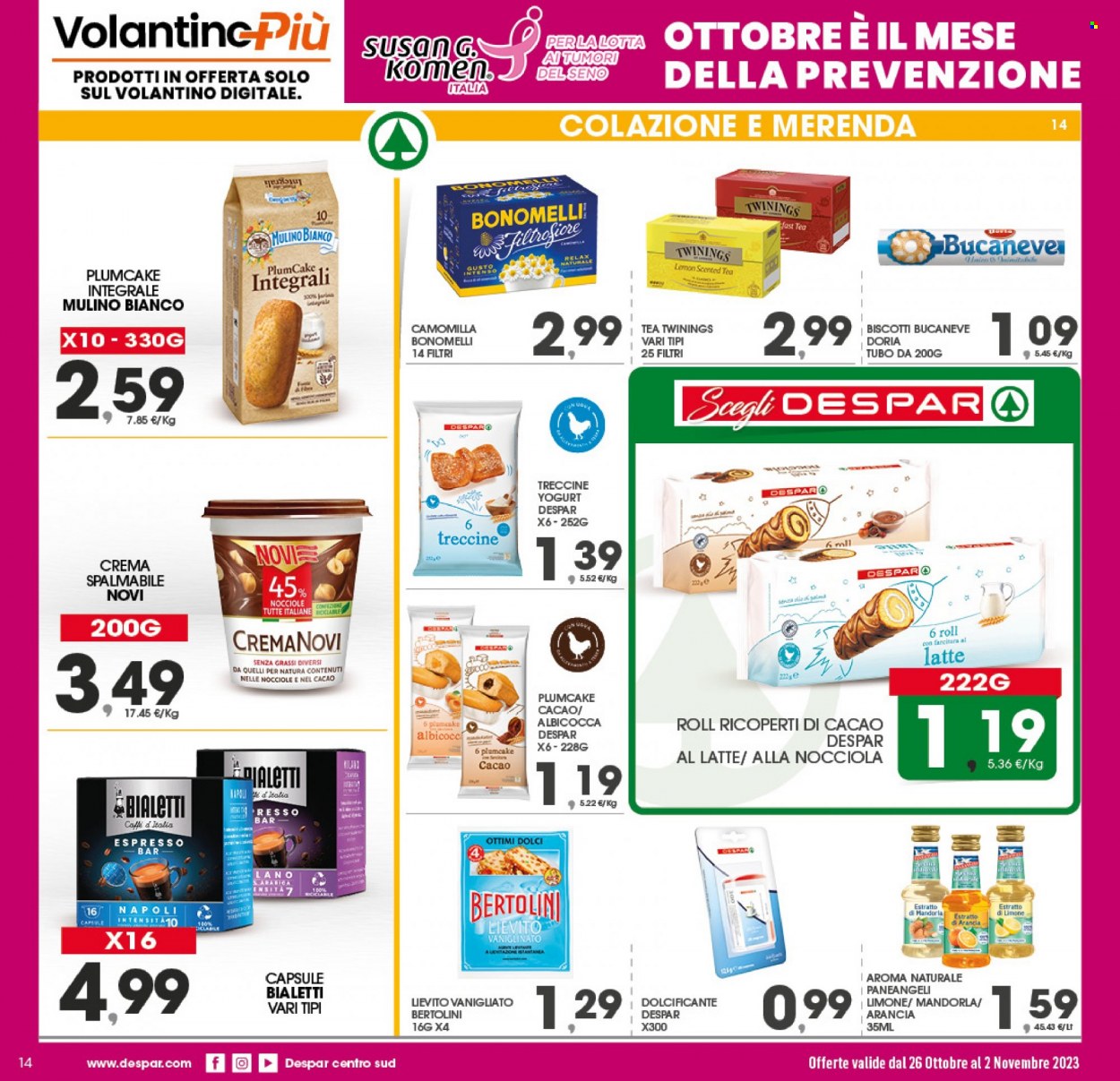 Volantino Eurospar - 26/10/2023 - 2/11/2023. Pagina 14