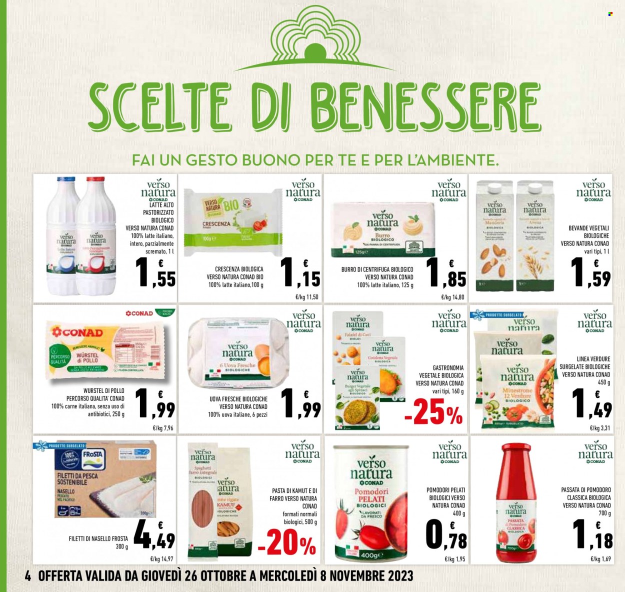 Volantino Conad - 26/10/2023 - 8/11/2023. Pagina 4