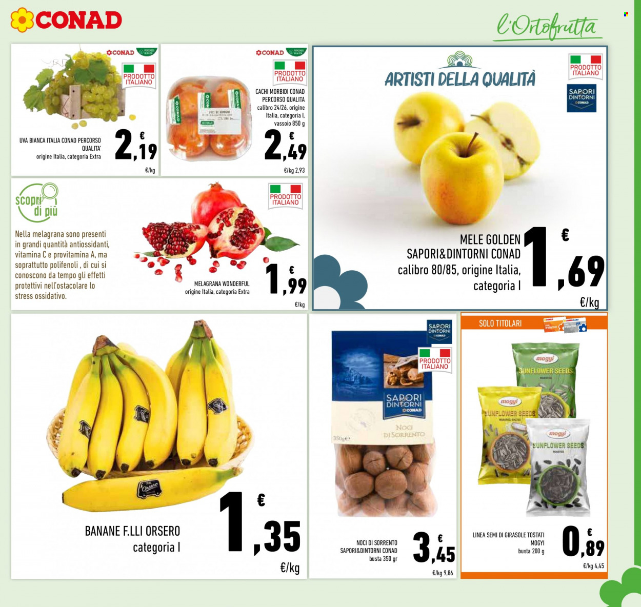 Volantino Conad - 26/10/2023 - 8/11/2023. Pagina 9