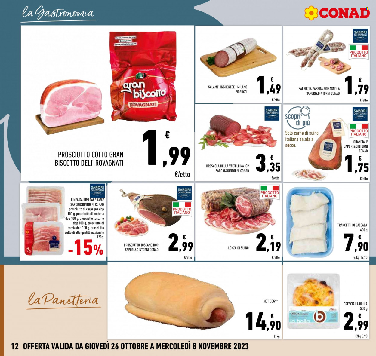 Volantino Conad - 26/10/2023 - 8/11/2023. Pagina 12