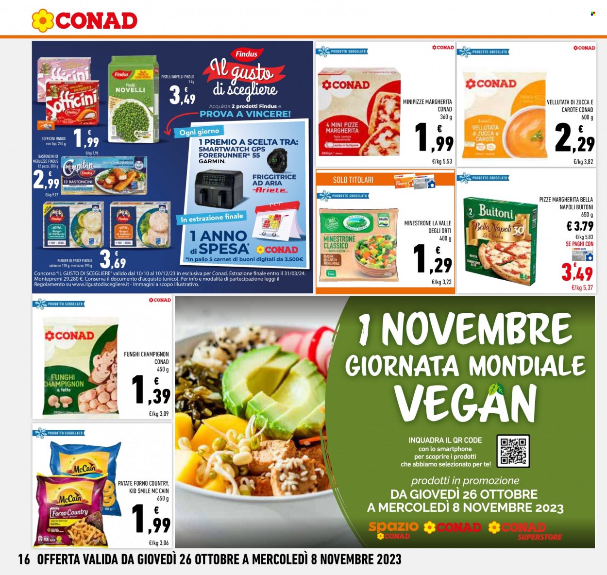 Volantino Conad - 26/10/2023 - 8/11/2023. Pagina 16