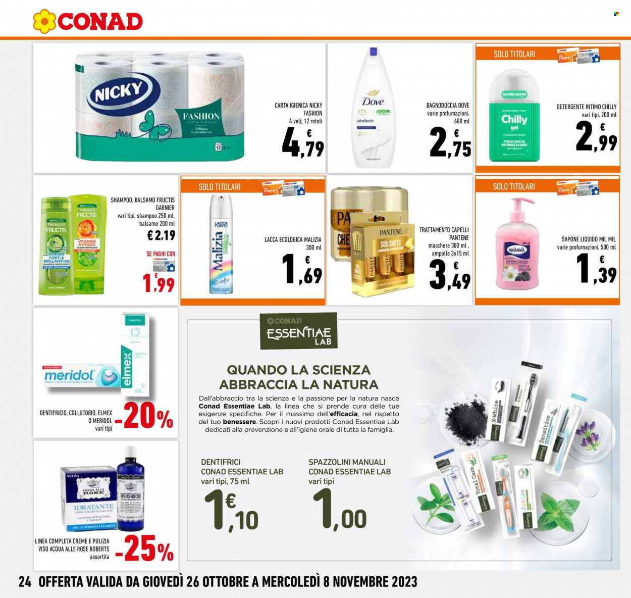 Volantino Conad - 26/10/2023 - 8/11/2023. Pagina 24