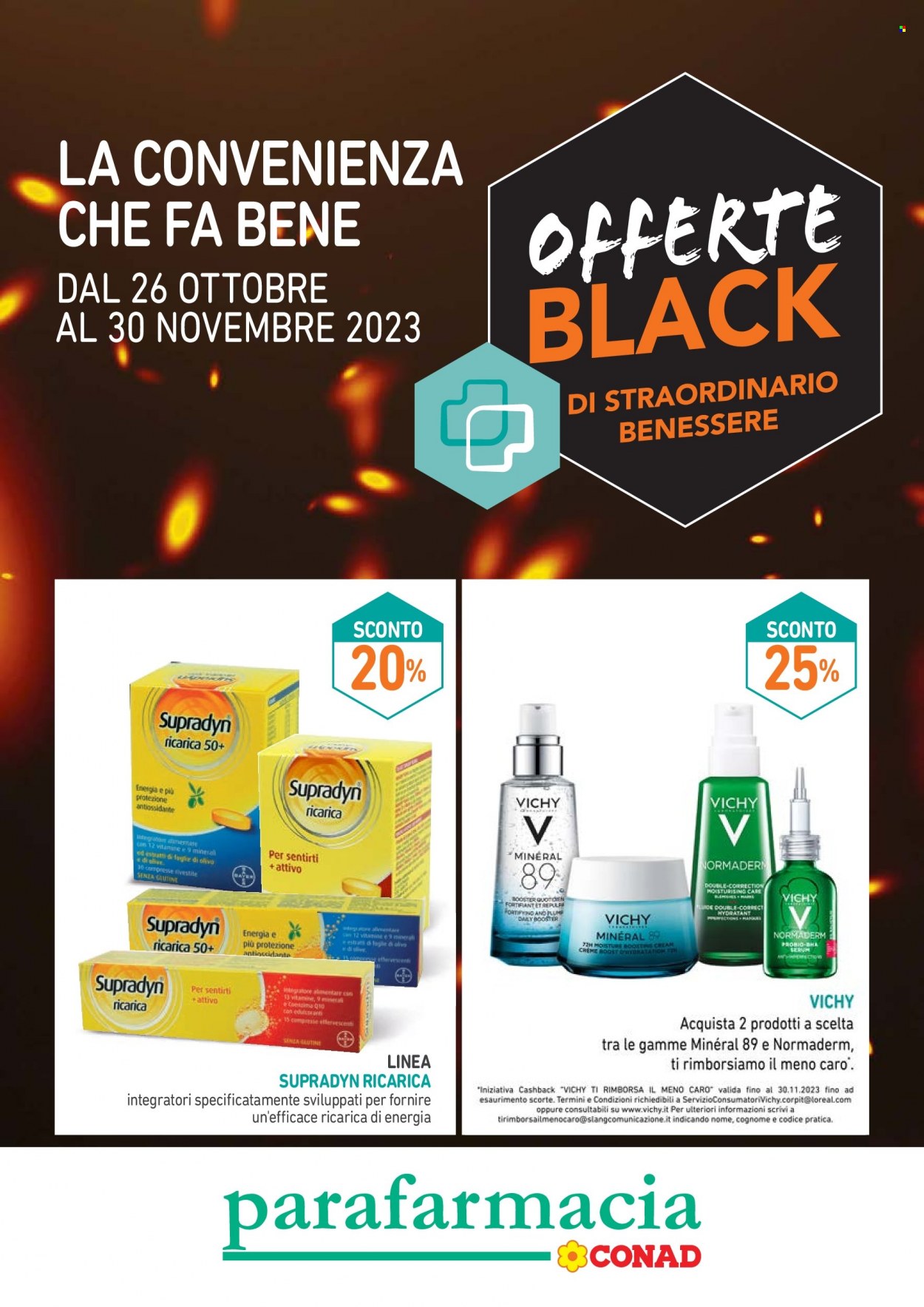 Volantino Conad - 26/10/2023 - 30/11/2023. Pagina 1