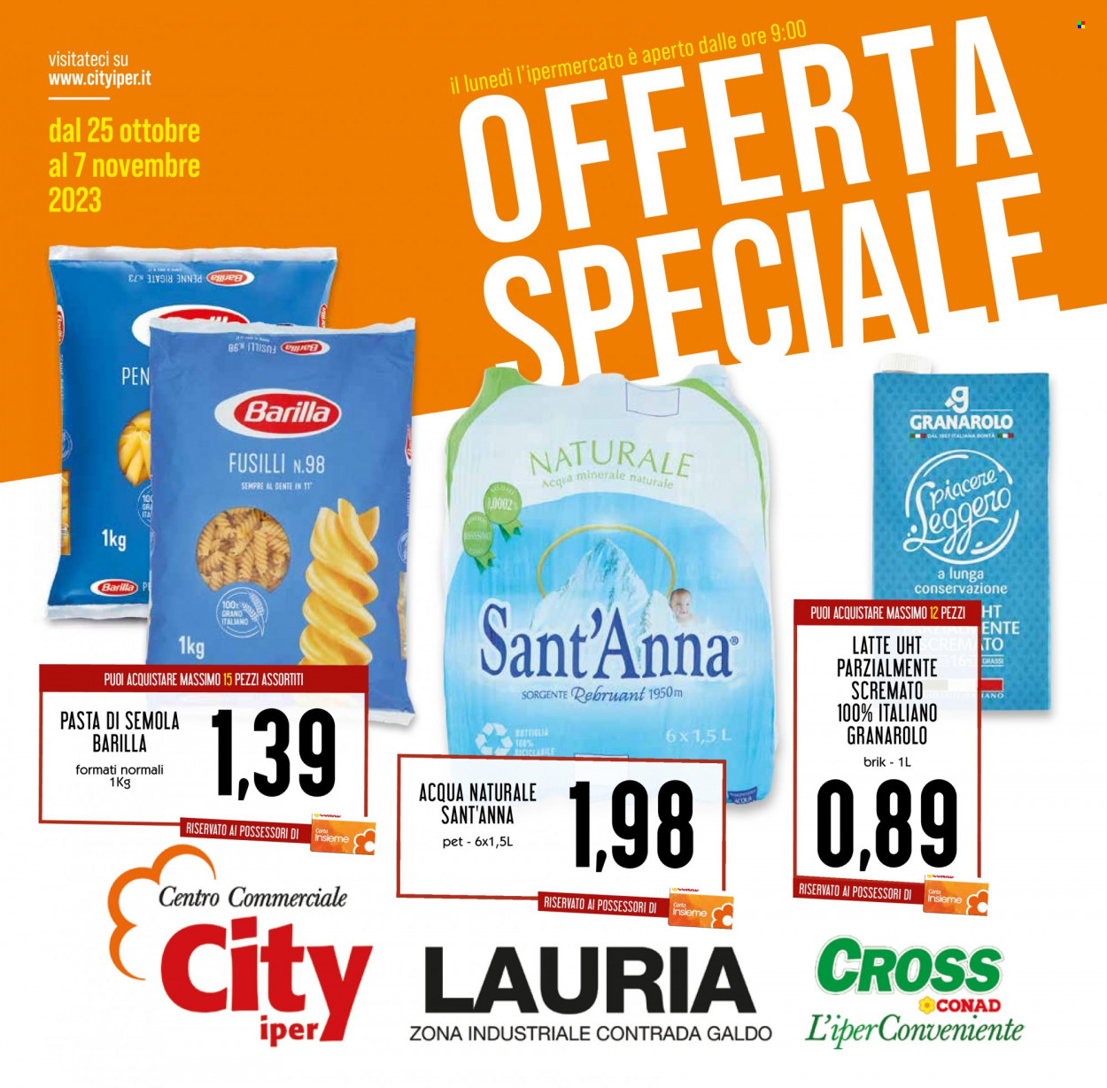 Volantino Conad Superstore - 25/10/2023 - 7/11/2023. Pagina 1