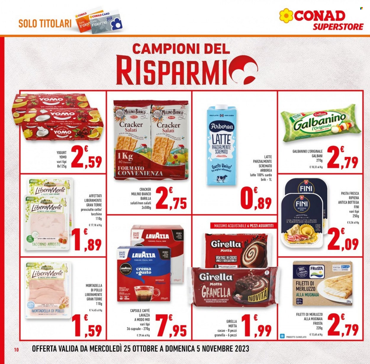 Volantino Conad Superstore - 25/10/2023 - 7/11/2023. Pagina 10