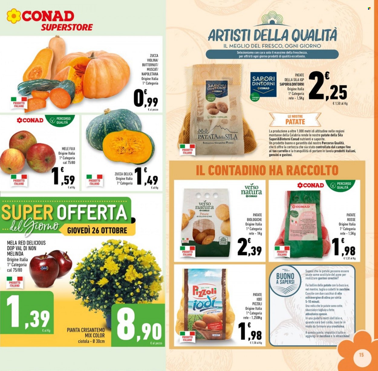 Volantino Conad Superstore - 25/10/2023 - 7/11/2023. Pagina 15