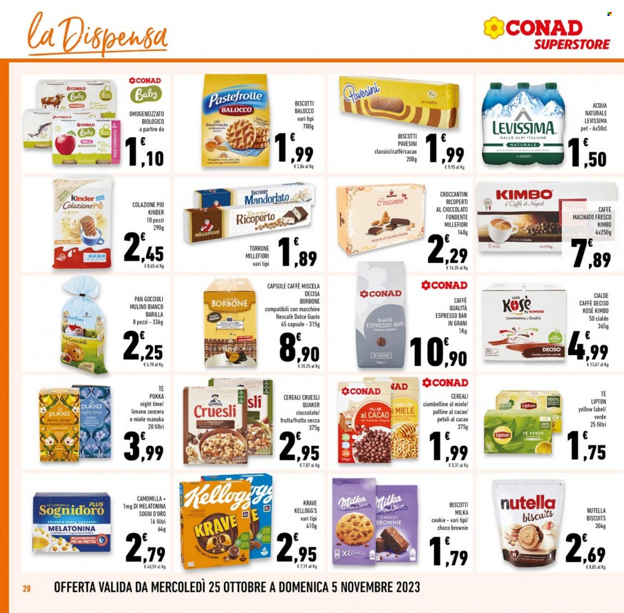 Volantino Conad Superstore - 25/10/2023 - 7/11/2023. Pagina 28