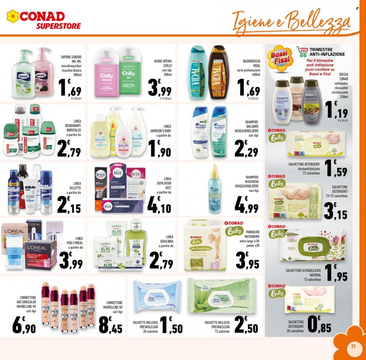 Volantino Conad Superstore - 25/10/2023 - 7/11/2023. Pagina 31