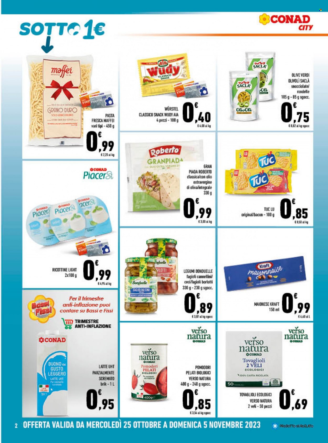 Volantino Conad - 25/10/2023 - 5/11/2023. Pagina 2