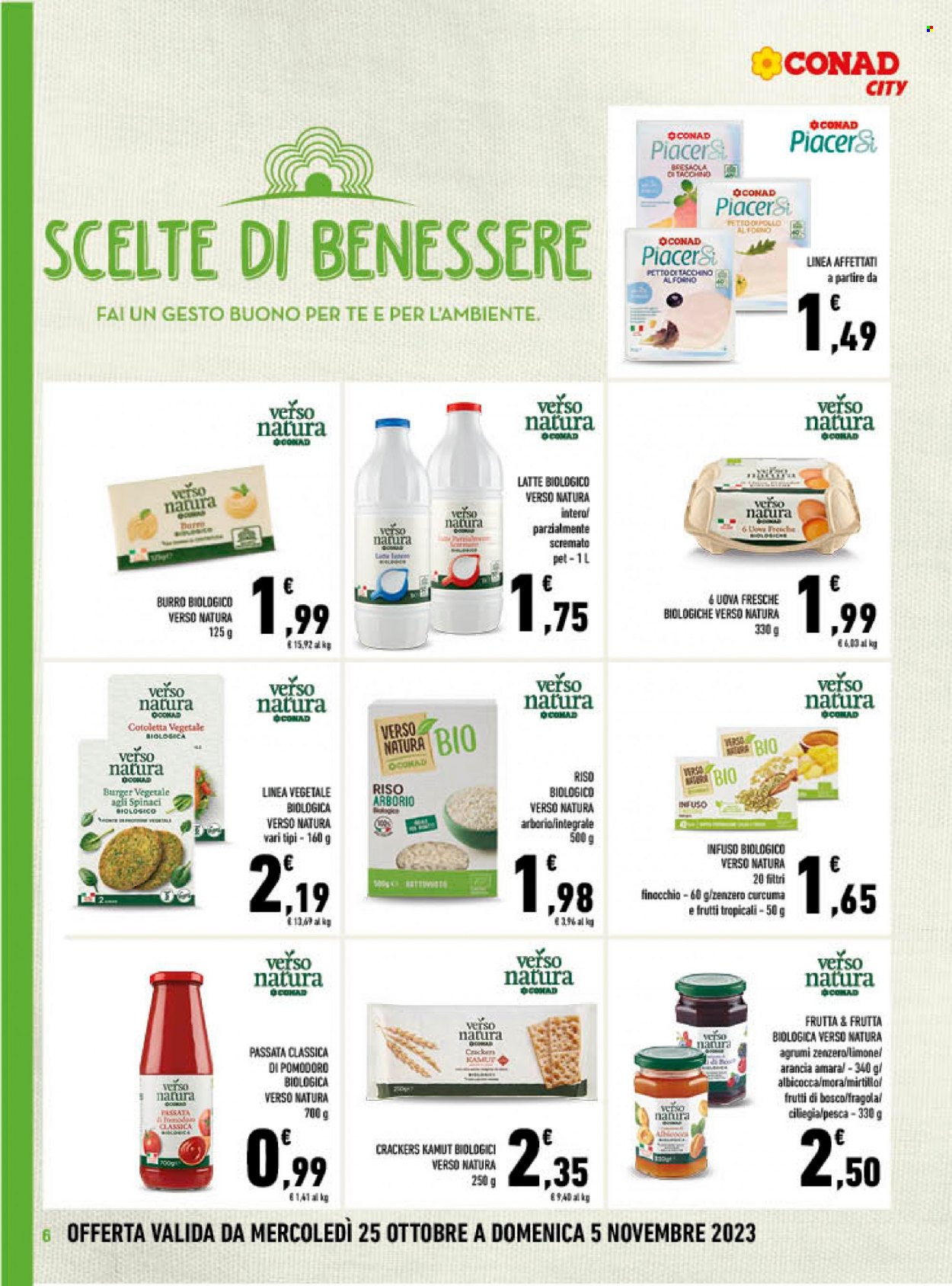 Volantino Conad - 25/10/2023 - 5/11/2023. Pagina 6