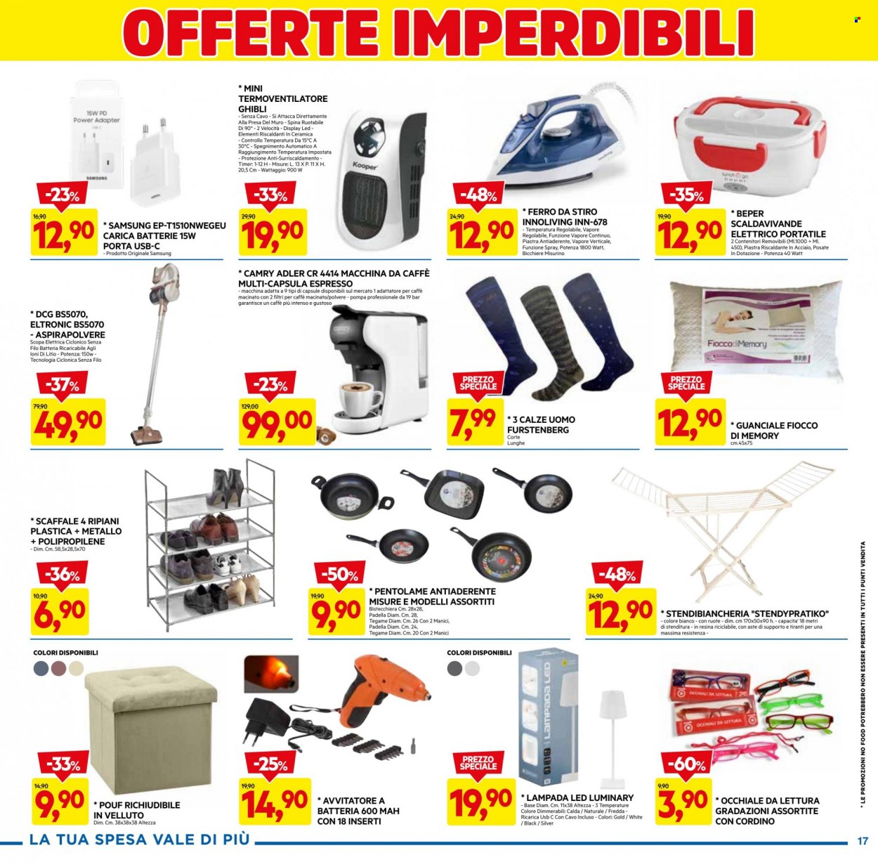 Volantino Dpiù - 30/10/2023 - 8/11/2023. Pagina 17