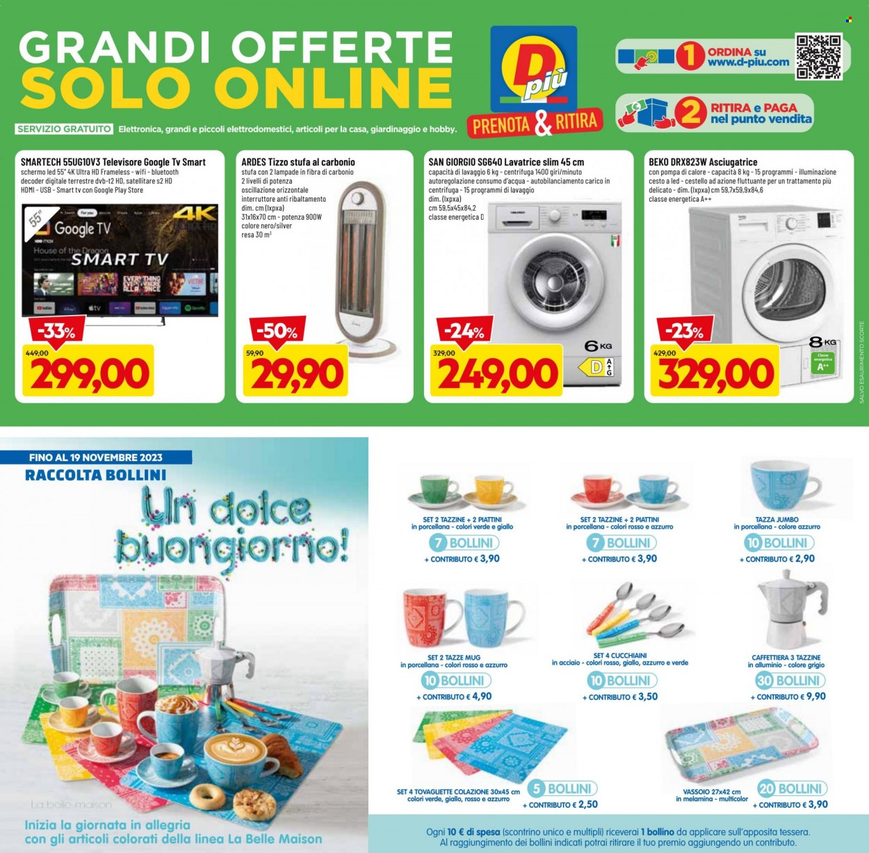 Volantino Dpiù - 30/10/2023 - 8/11/2023. Pagina 19