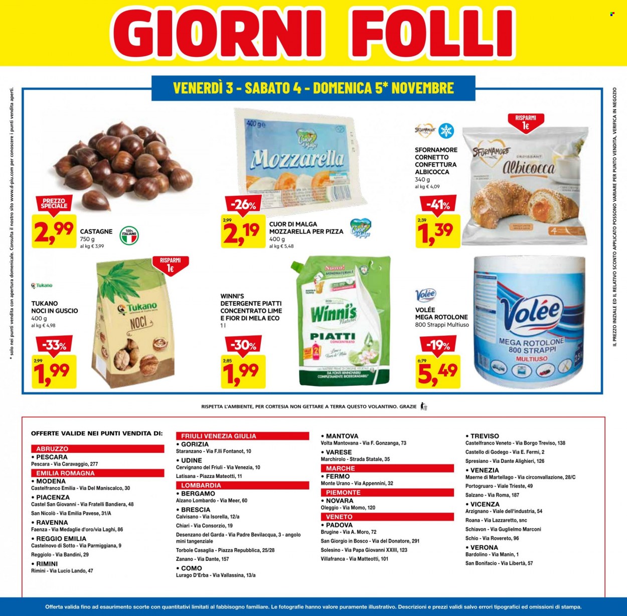 Volantino Dpiù - 30/10/2023 - 8/11/2023. Pagina 20