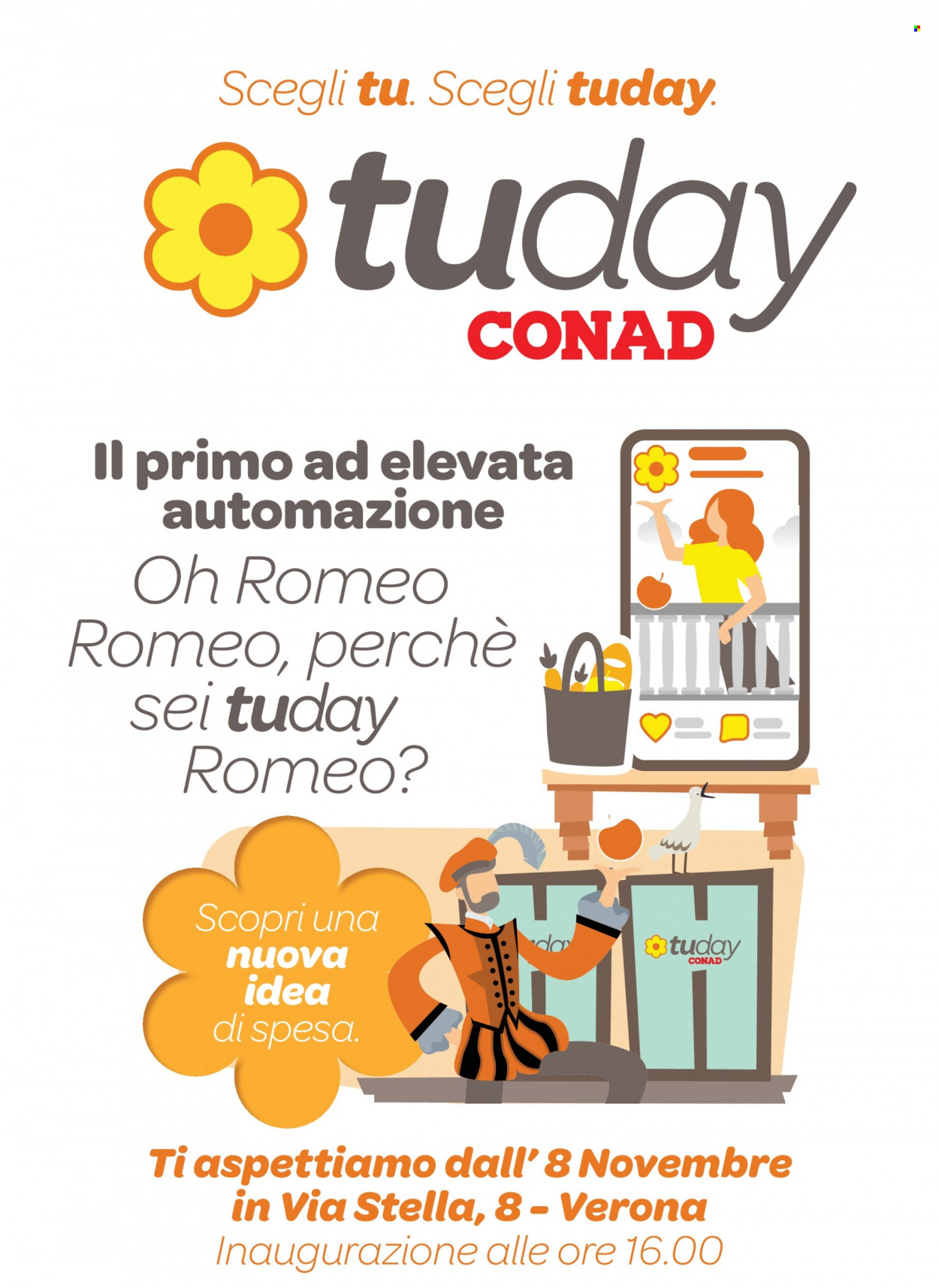 Volantino TuDay Conad - 8/11/2023 - 19/11/2023. Pagina 1