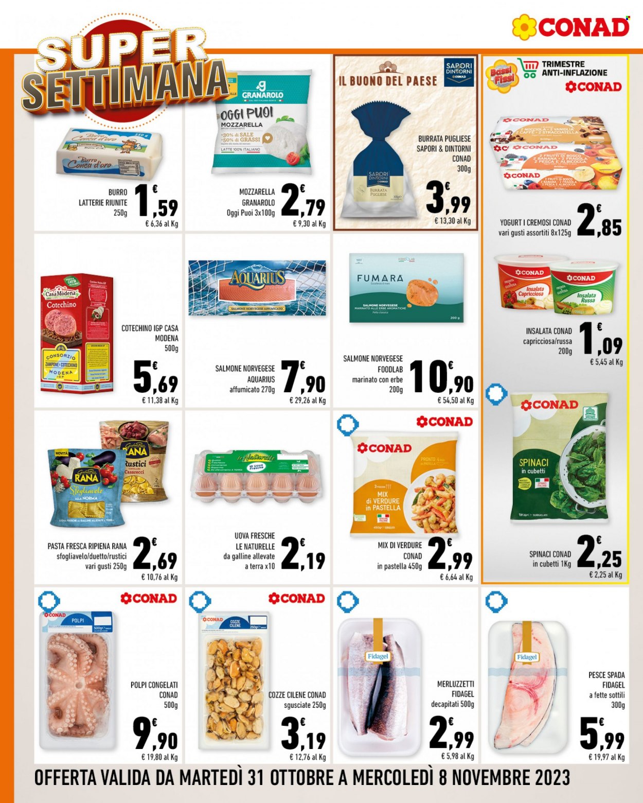 Volantino Conad - 31/10/2023 - 8/11/2023. Pagina 4