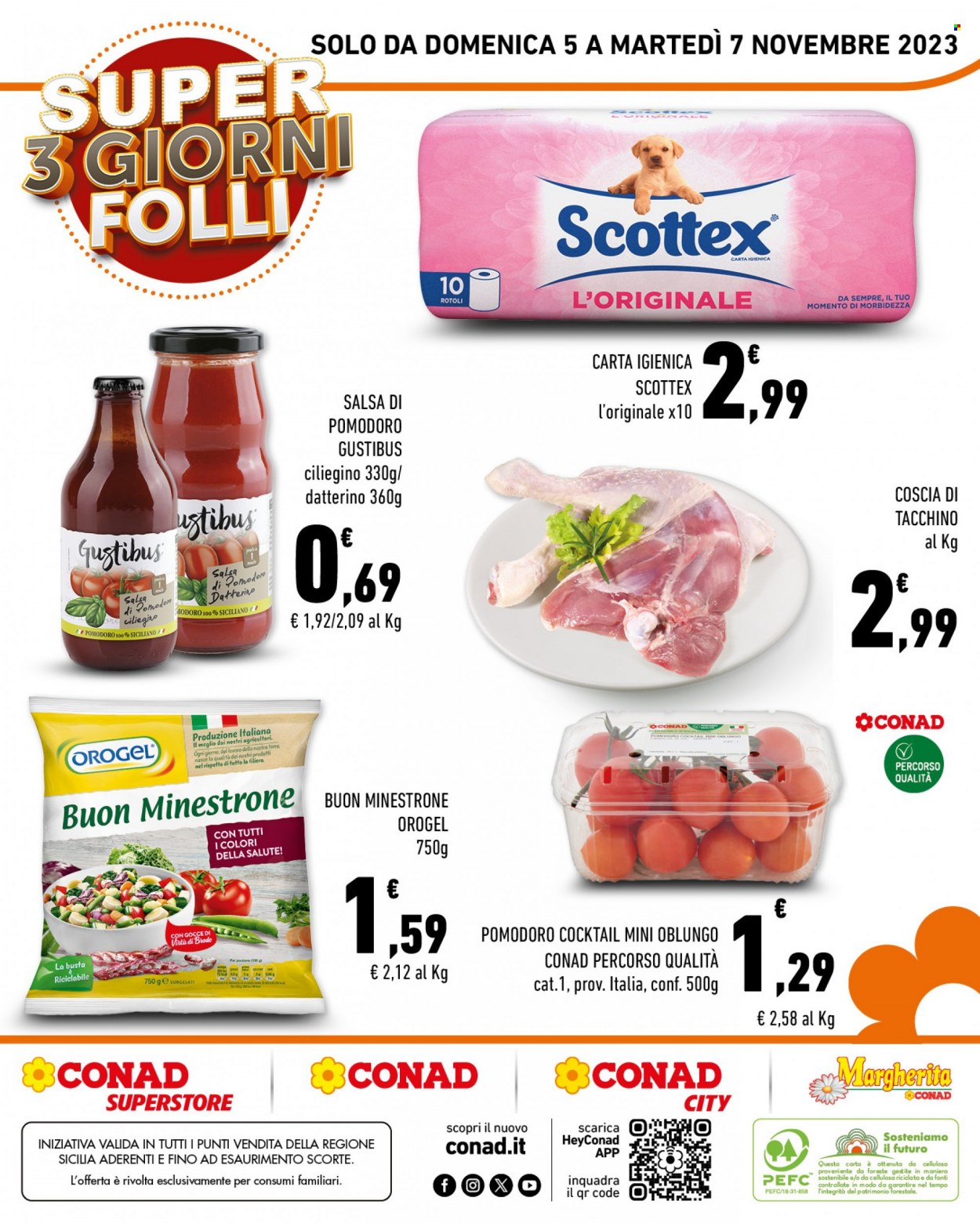 Volantino Conad - 31/10/2023 - 8/11/2023. Pagina 12