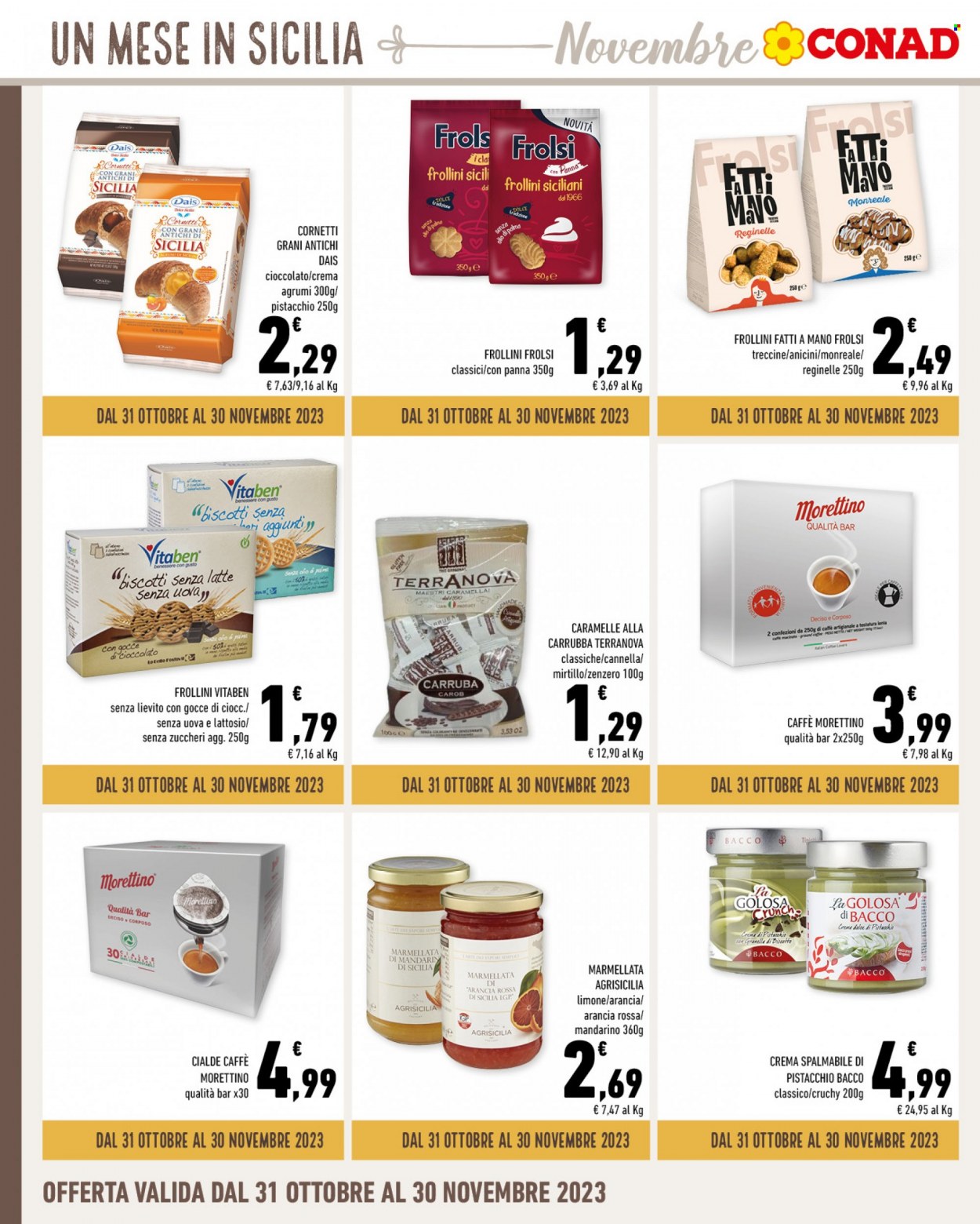Volantino Conad - 31/10/2023 - 30/11/2023. Pagina 8