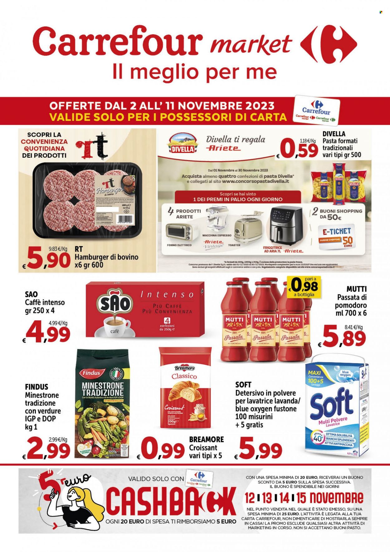 Leták Carrefour - 2.11.2023 - 11.11.2023. Strana 1