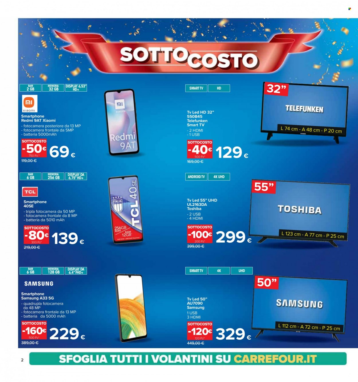 Volantino Carrefour - 3/11/2023 - 12/11/2023. Pagina 2