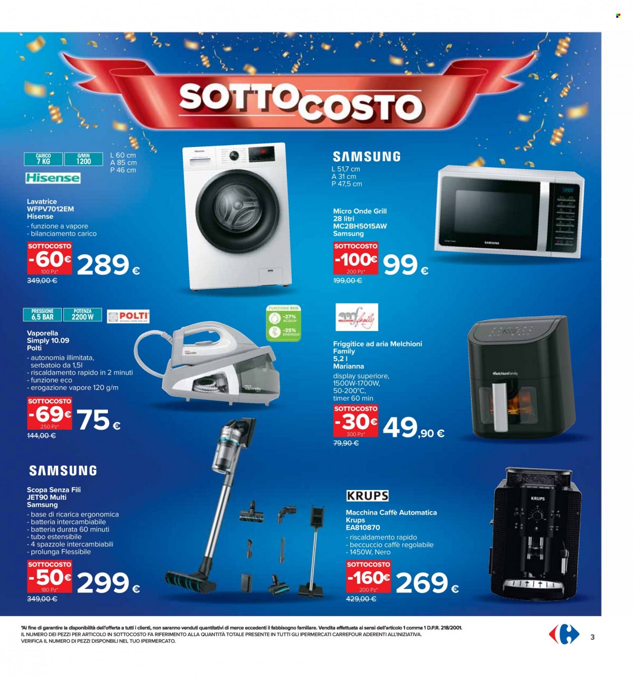Volantino Carrefour - 3/11/2023 - 12/11/2023. Pagina 3