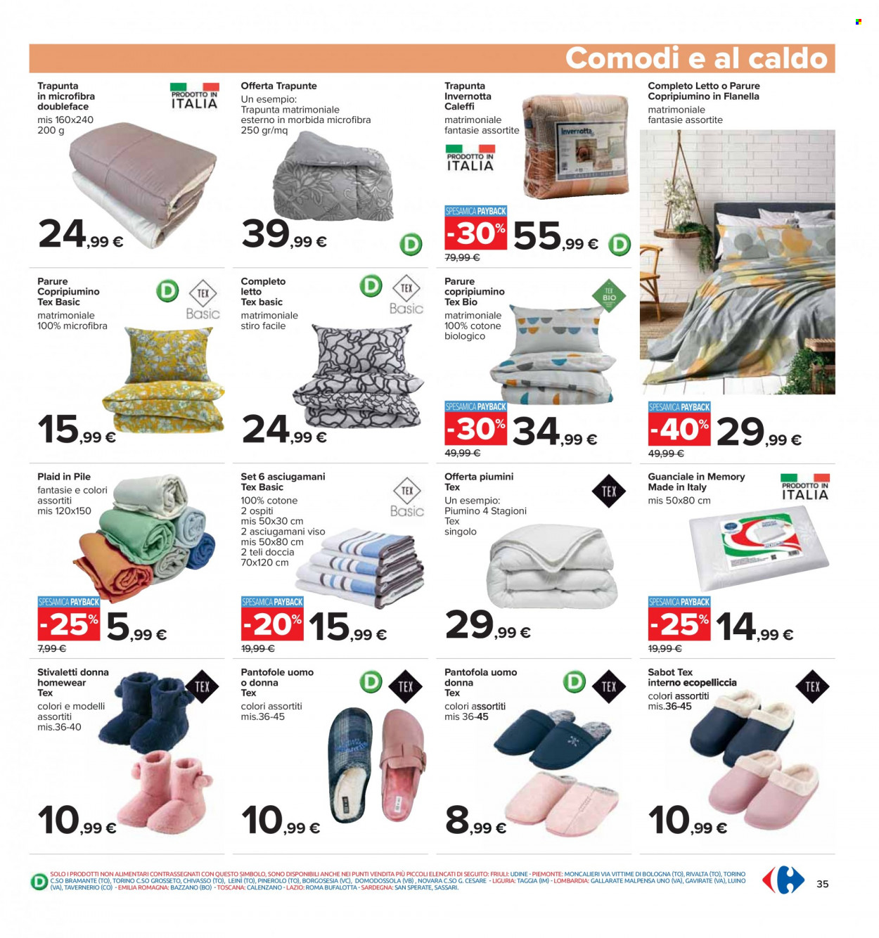 Volantino Carrefour - 3/11/2023 - 12/11/2023. Pagina 35
