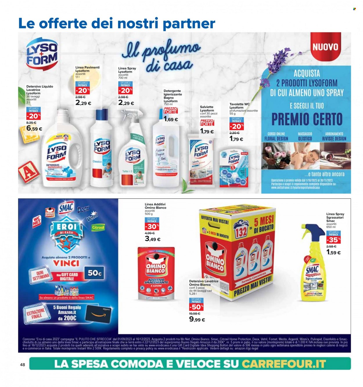 Volantino Carrefour - 3/11/2023 - 12/11/2023. Pagina 48