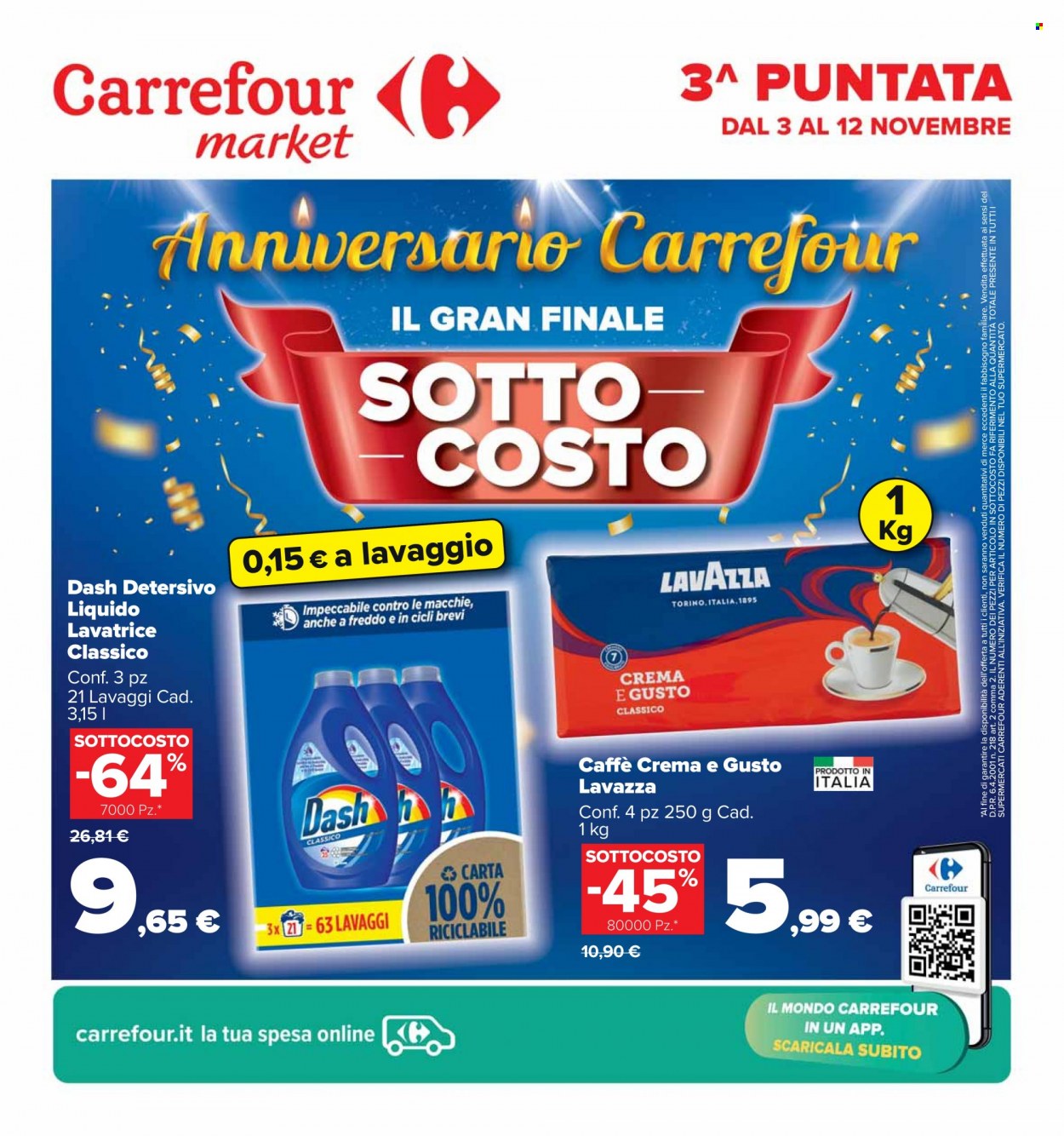 Leták Carrefour - 3.11.2023 - 12.11.2023. Strana 1