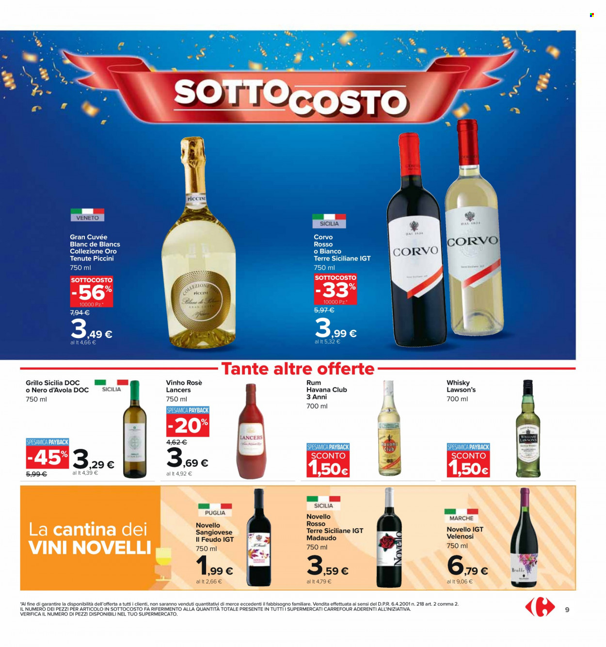 Leták Carrefour - 3.11.2023 - 12.11.2023. Strana 9