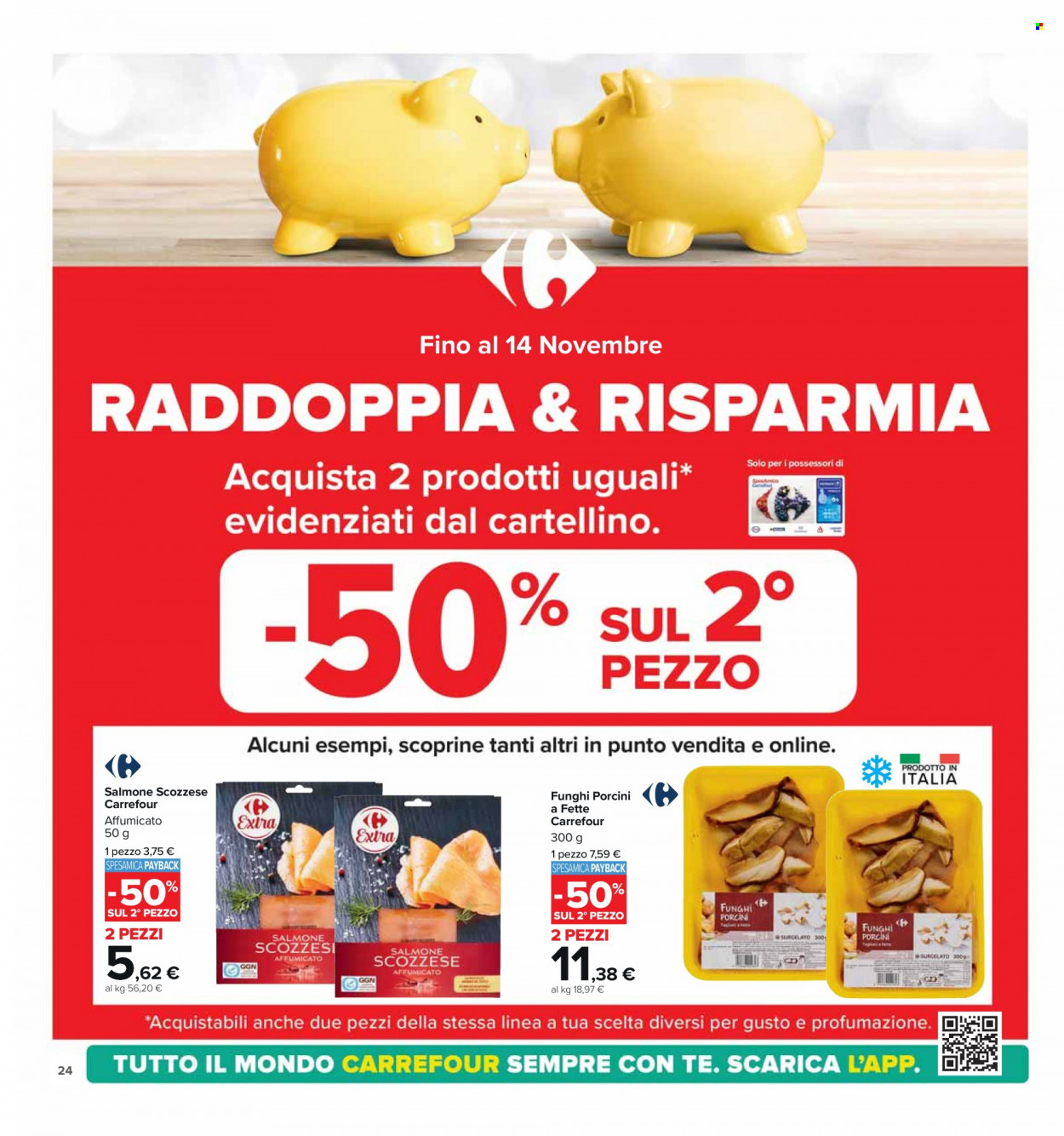 Leták Carrefour - 3.11.2023 - 12.11.2023. Strana 24