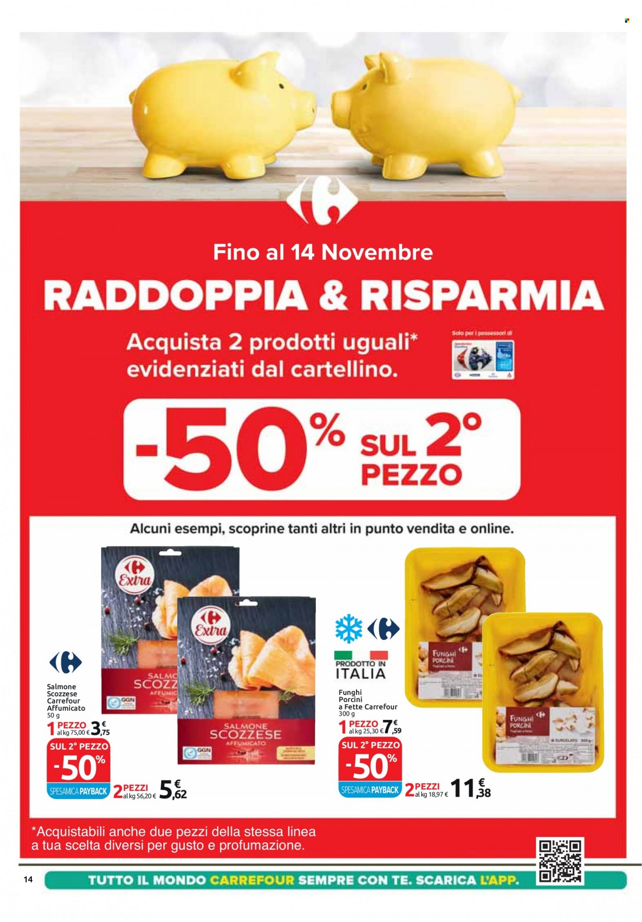 Leták Carrefour - 3.11.2023 - 12.11.2023. Strana 14