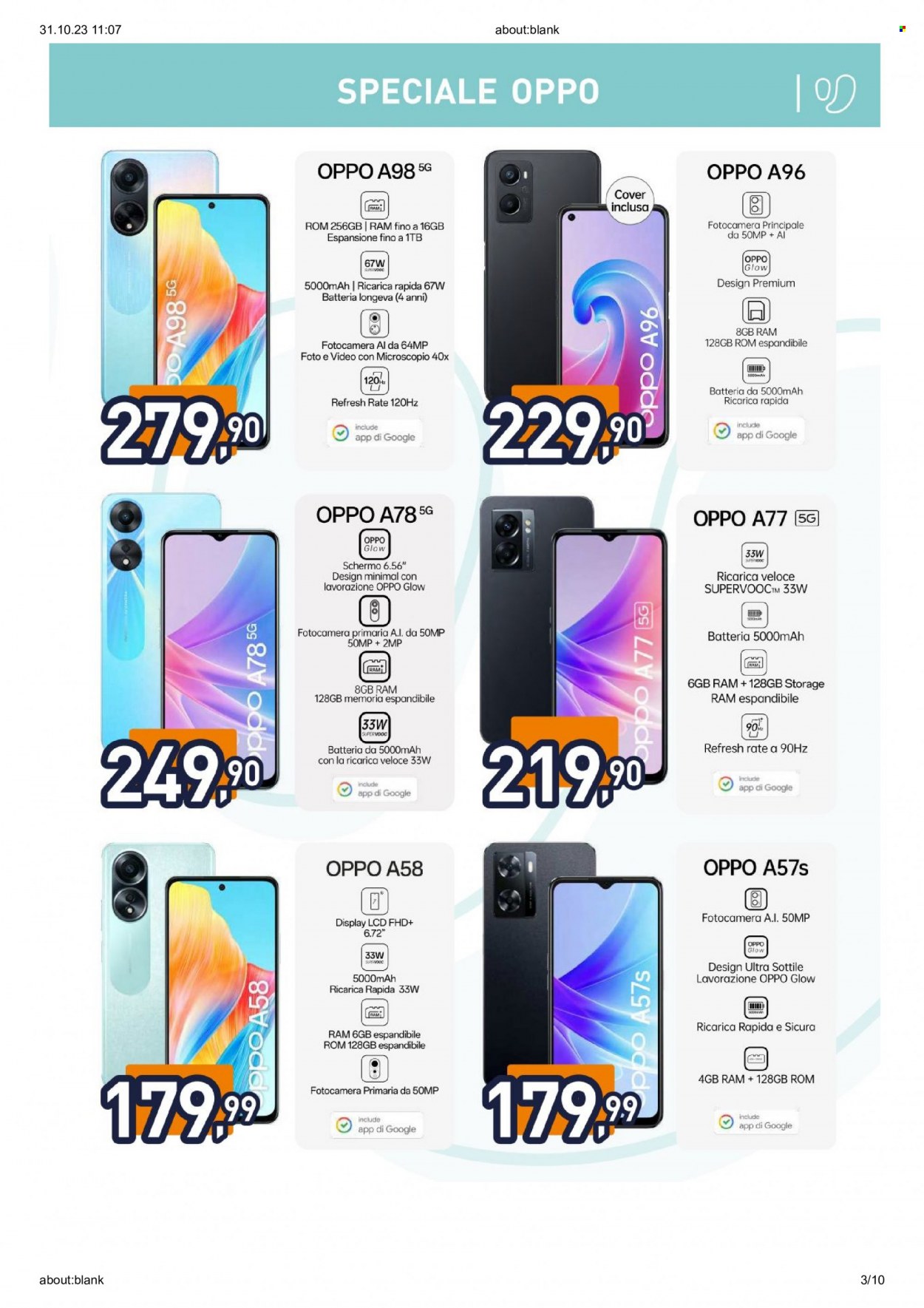 Volantino Unieuro - 23/10/2023 - 31/10/2023. Pagina 3