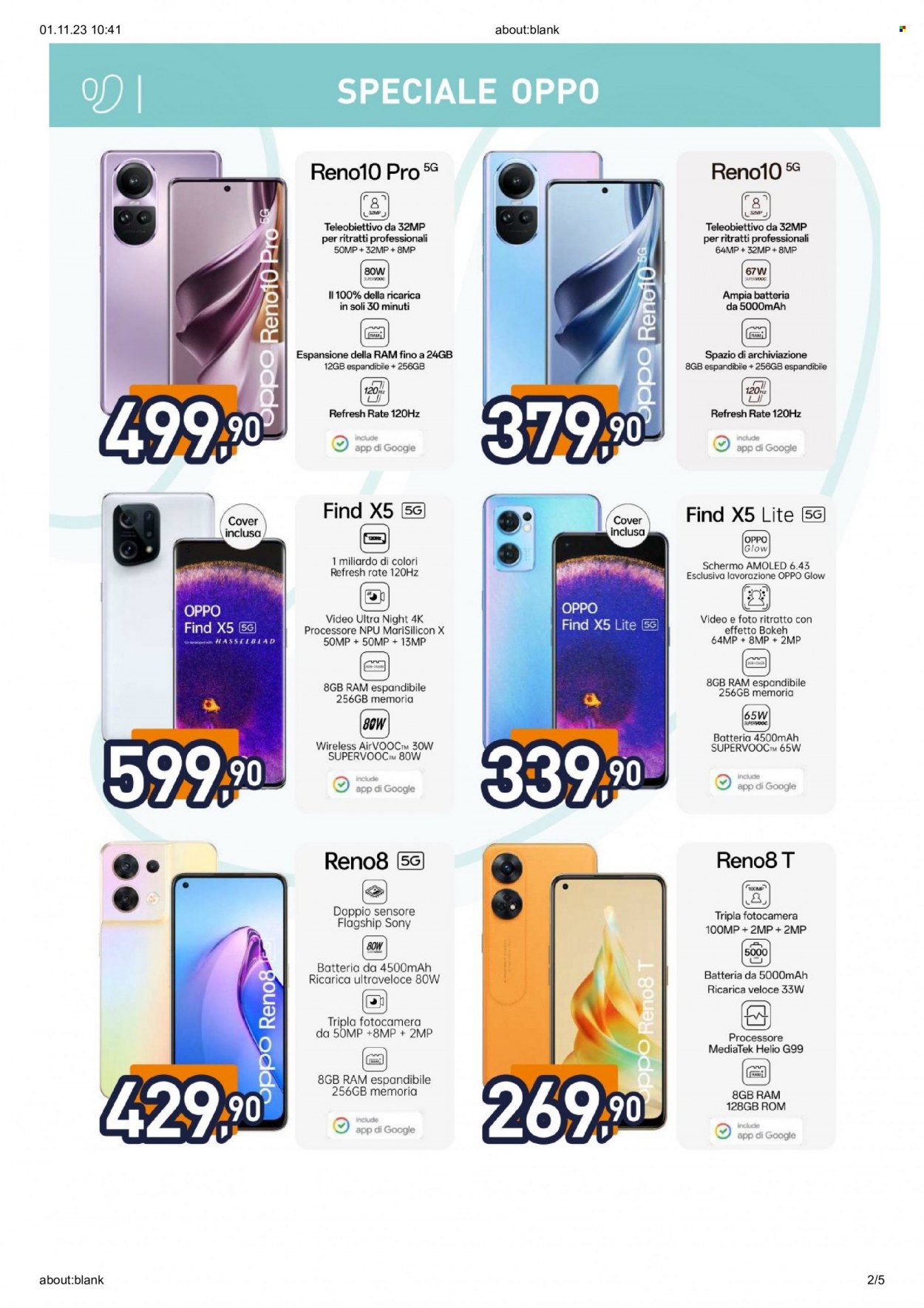 Volantino Unieuro - 1/11/2023 - 8/11/2023. Pagina 2