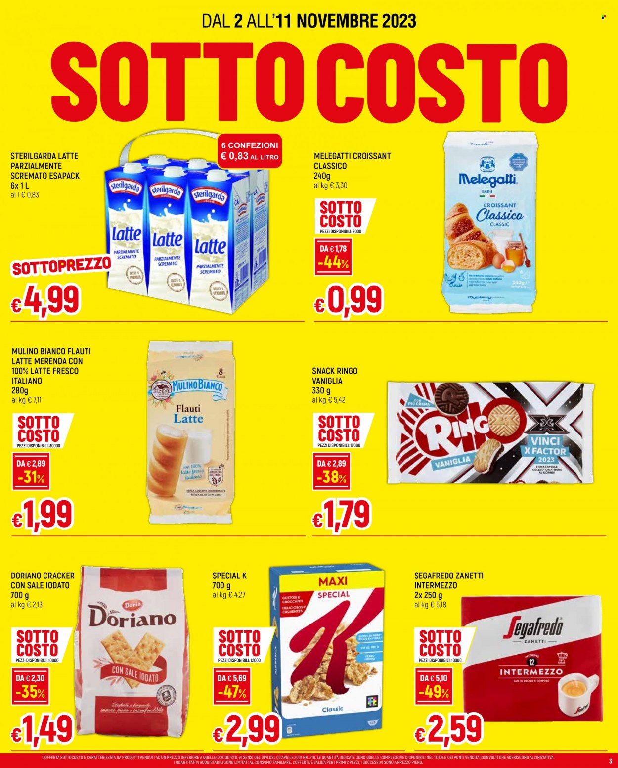 Volantino Famila - 2/11/2023 - 15/11/2023. Pagina 3