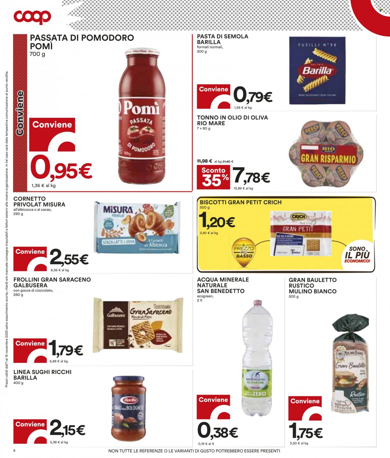 Volantino Coop - 1/11/2023 - 15/11/2023. Pagina 8