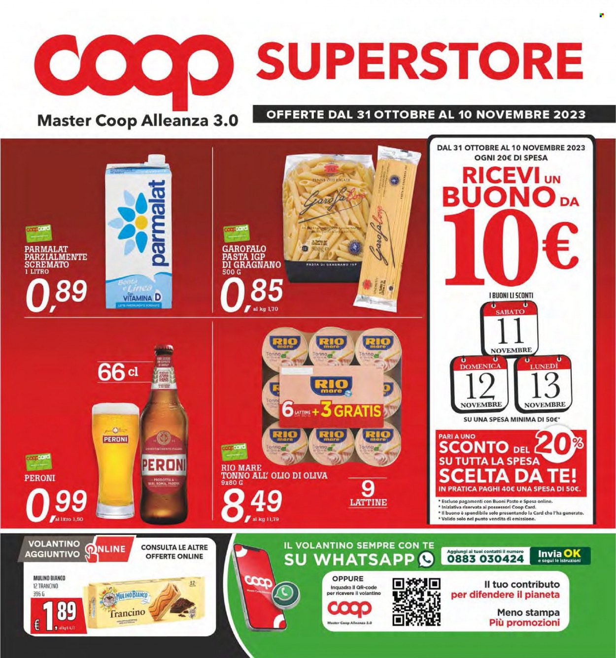 Leták Coop - 31.10.2023 - 10.11.2023. Strana 1