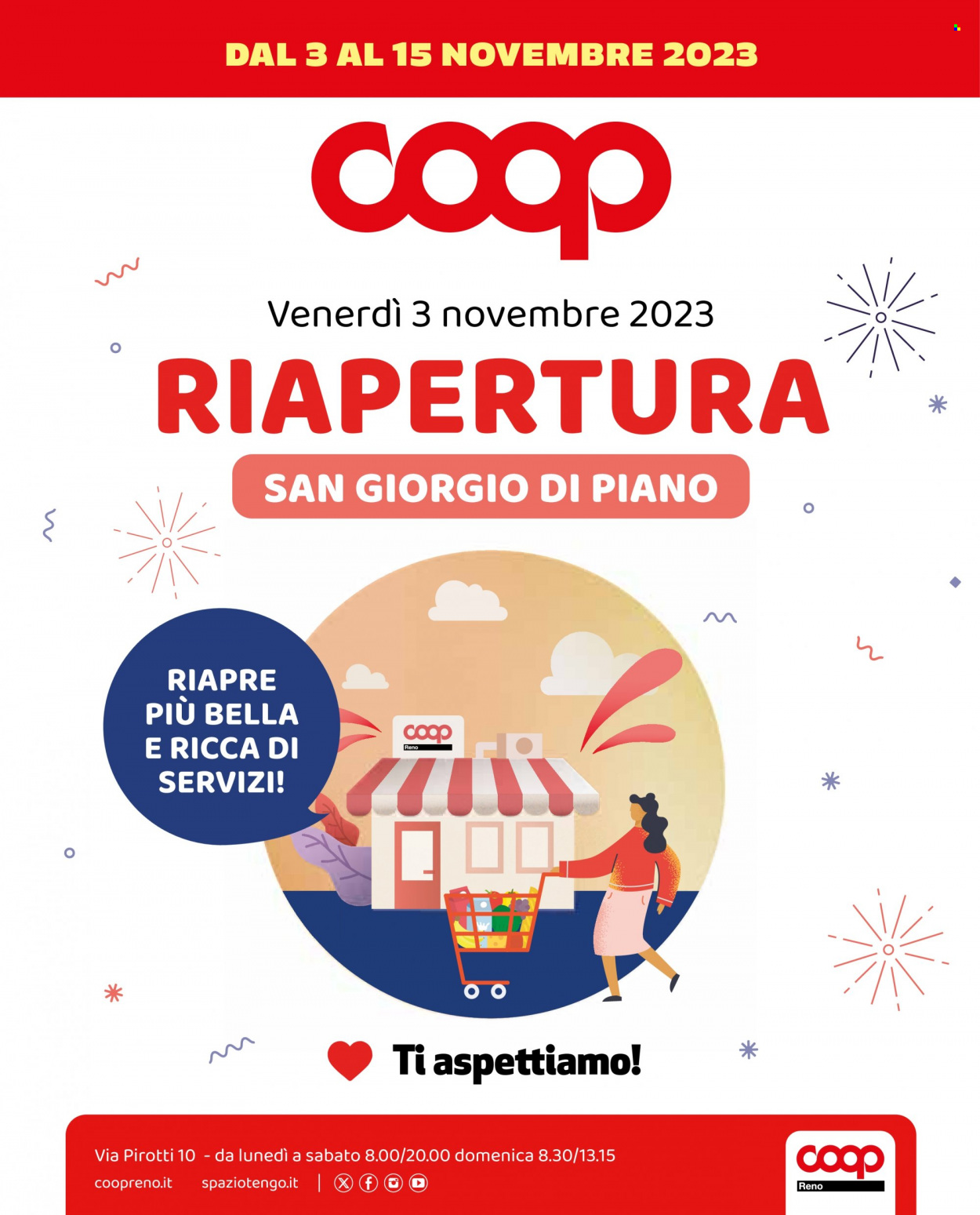 Leták Coop - 3.11.2023 - 15.11.2023. Strana 1
