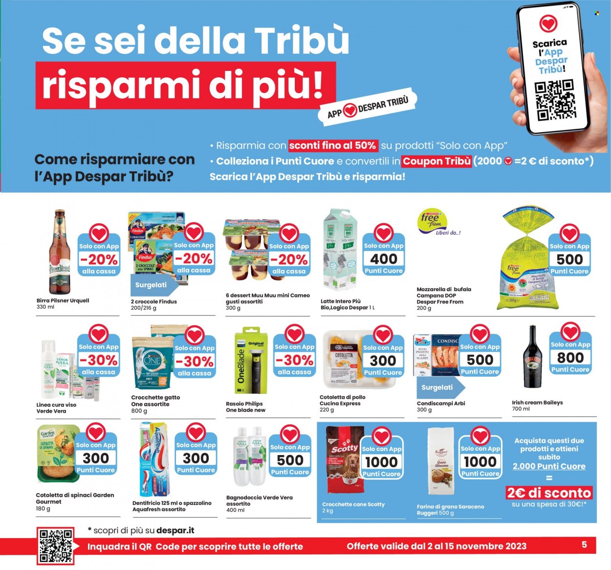 Volantino Eurospar - 2/11/2023 - 15/11/2023. Pagina 5