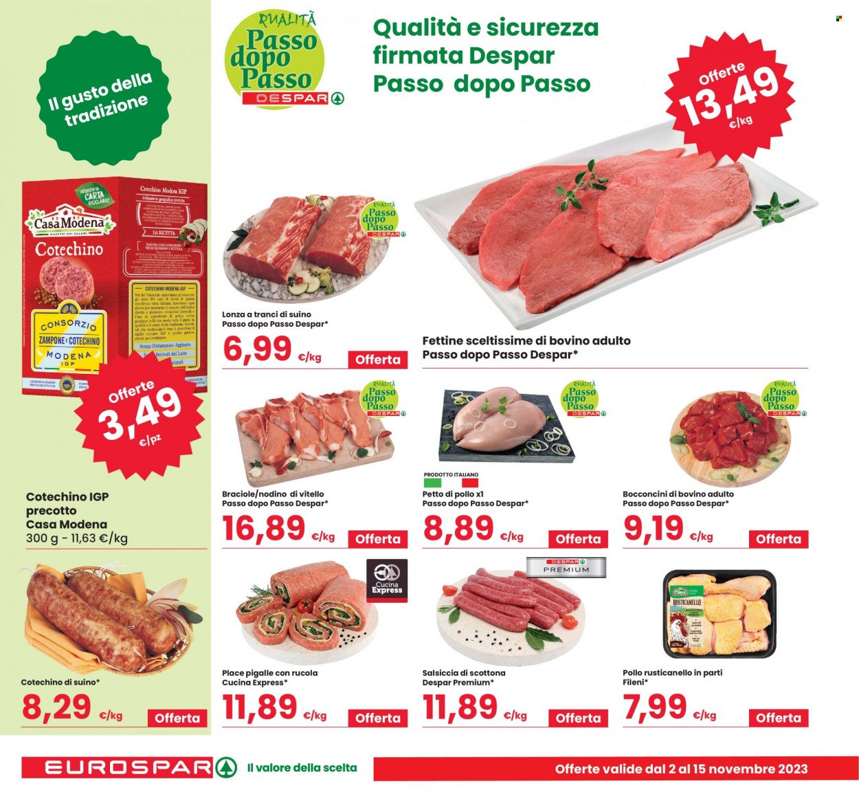 Volantino Eurospar - 2/11/2023 - 15/11/2023. Pagina 6