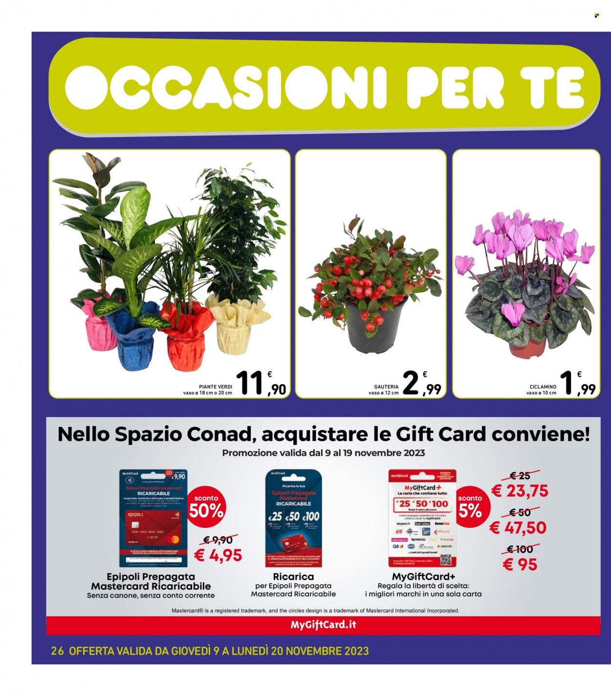 Volantino Spazio Conad - 9/11/2023 - 20/11/2023. Pagina 26