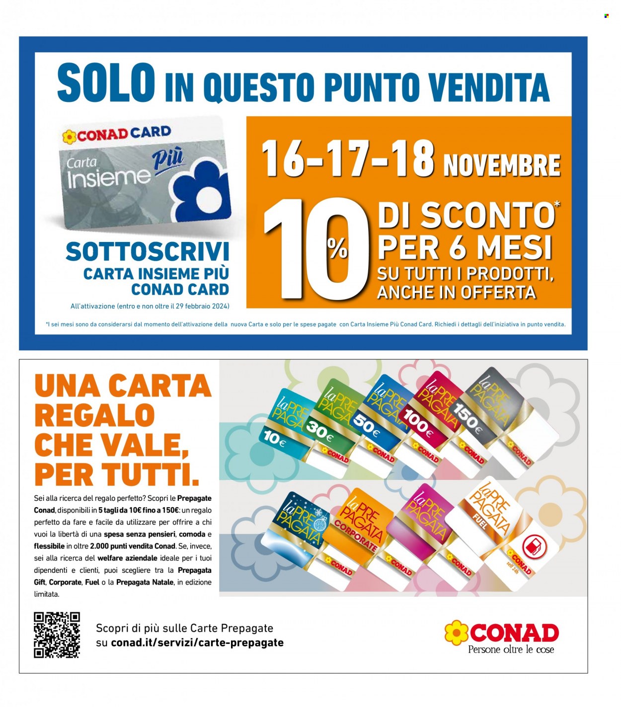 Volantino Spazio Conad - 9/11/2023 - 20/11/2023. Pagina 31