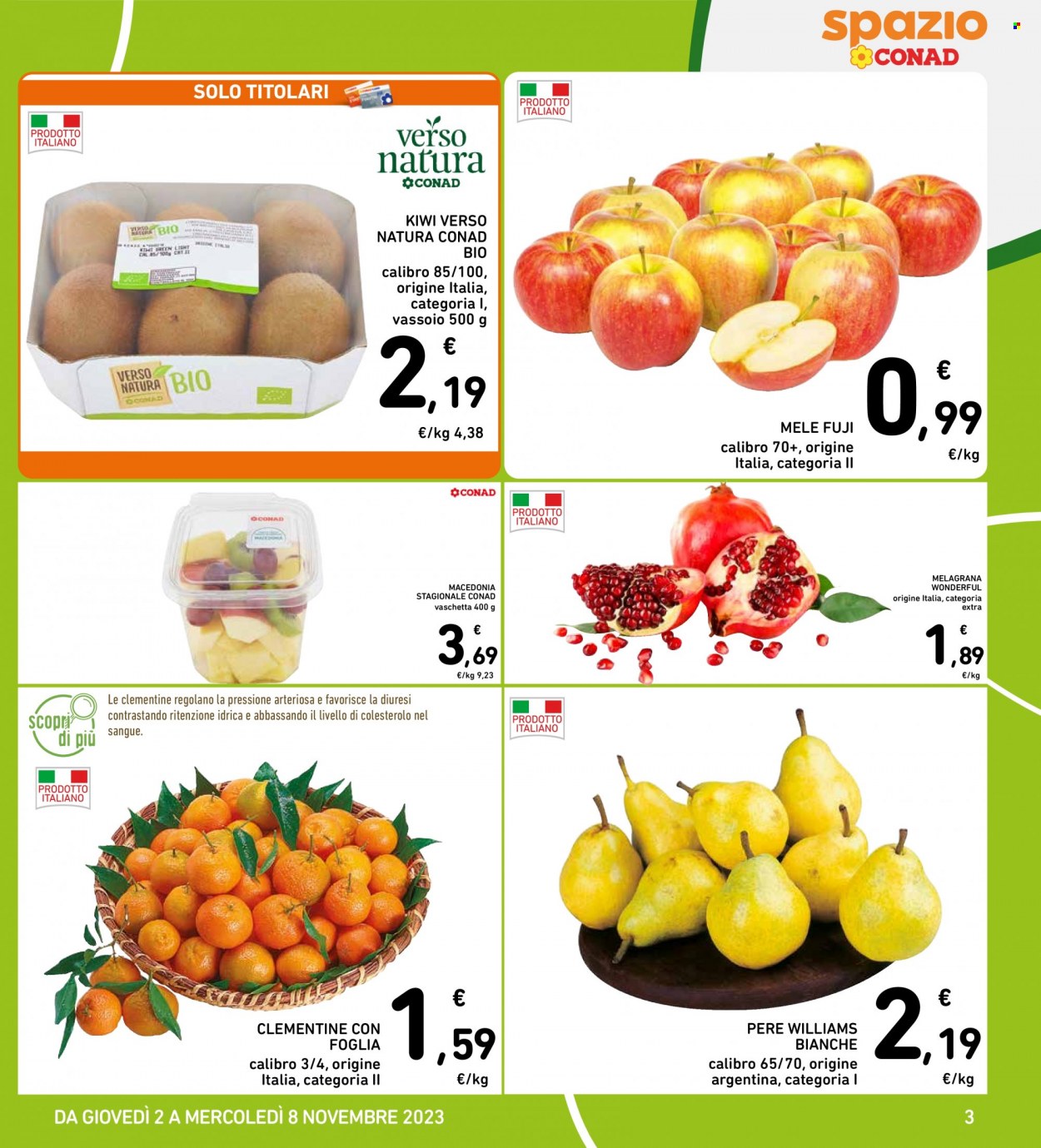 Volantino Spazio Conad - 2/11/2023 - 8/11/2023. Pagina 3