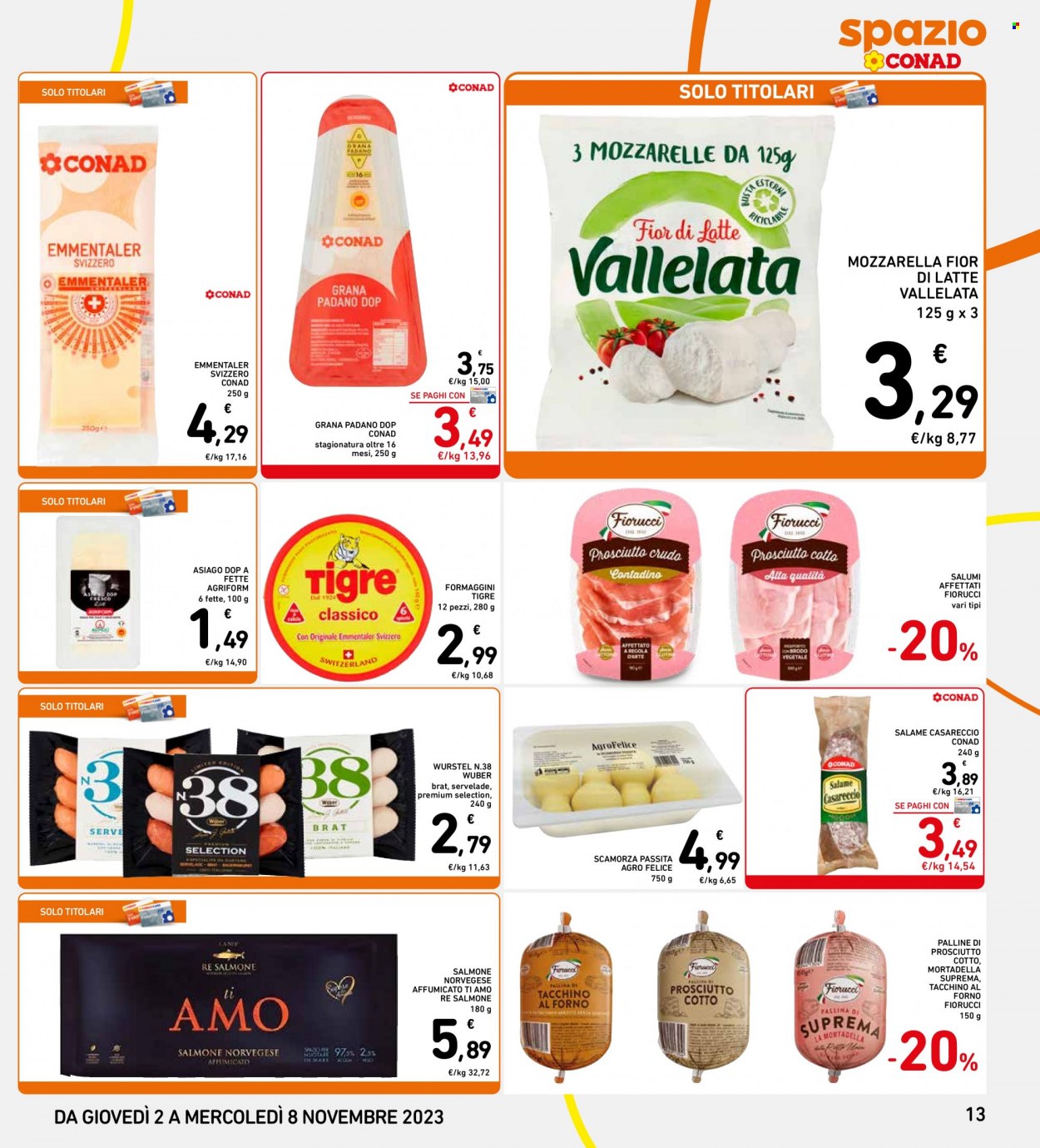 Volantino Spazio Conad - 2/11/2023 - 8/11/2023. Pagina 13