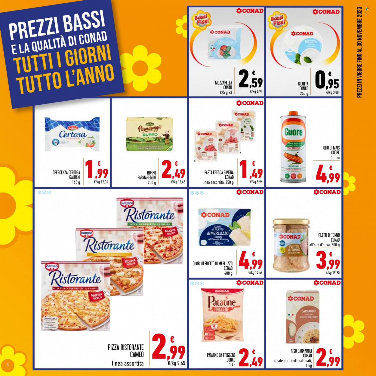Volantino Spesa Facile Conad - 1/11/2023 - 30/11/2023. Pagina 4