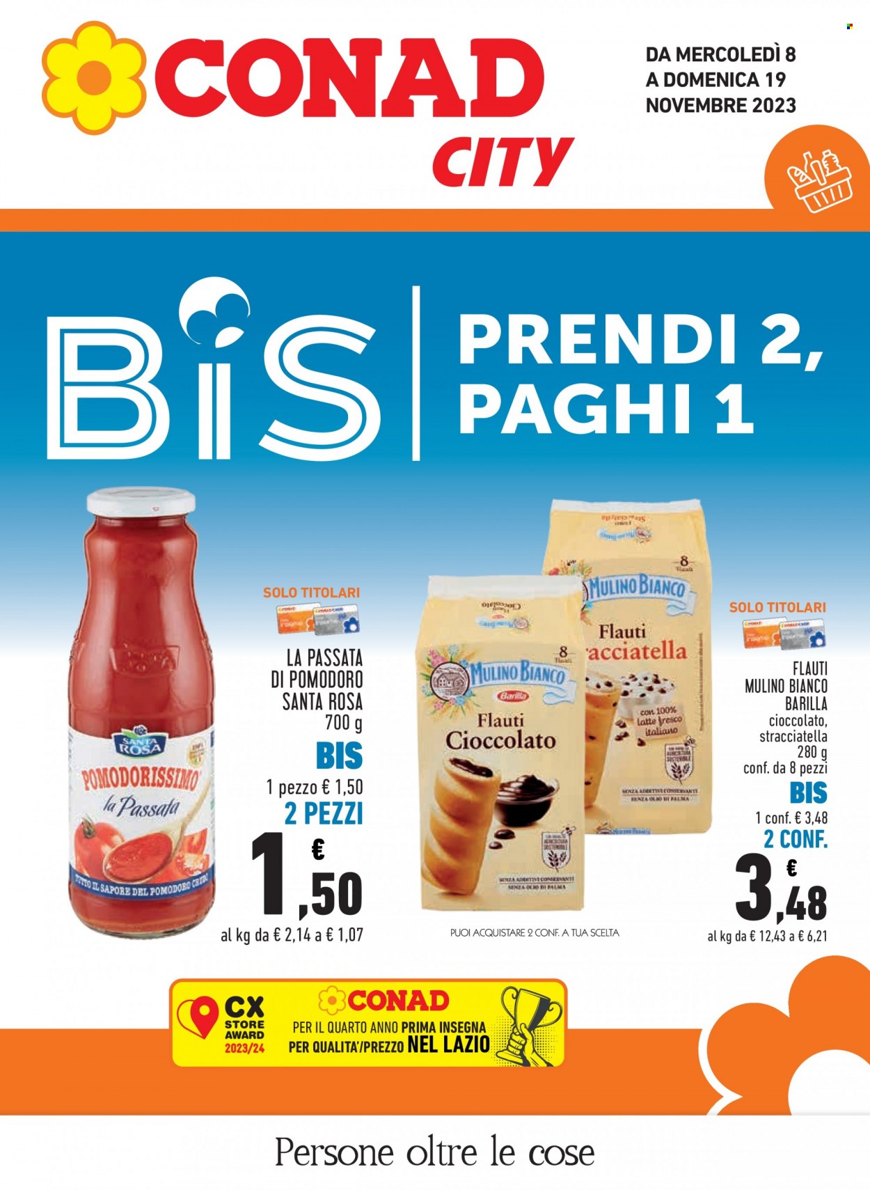 Volantino Conad City - 8/11/2023 - 19/11/2023. Pagina 1
