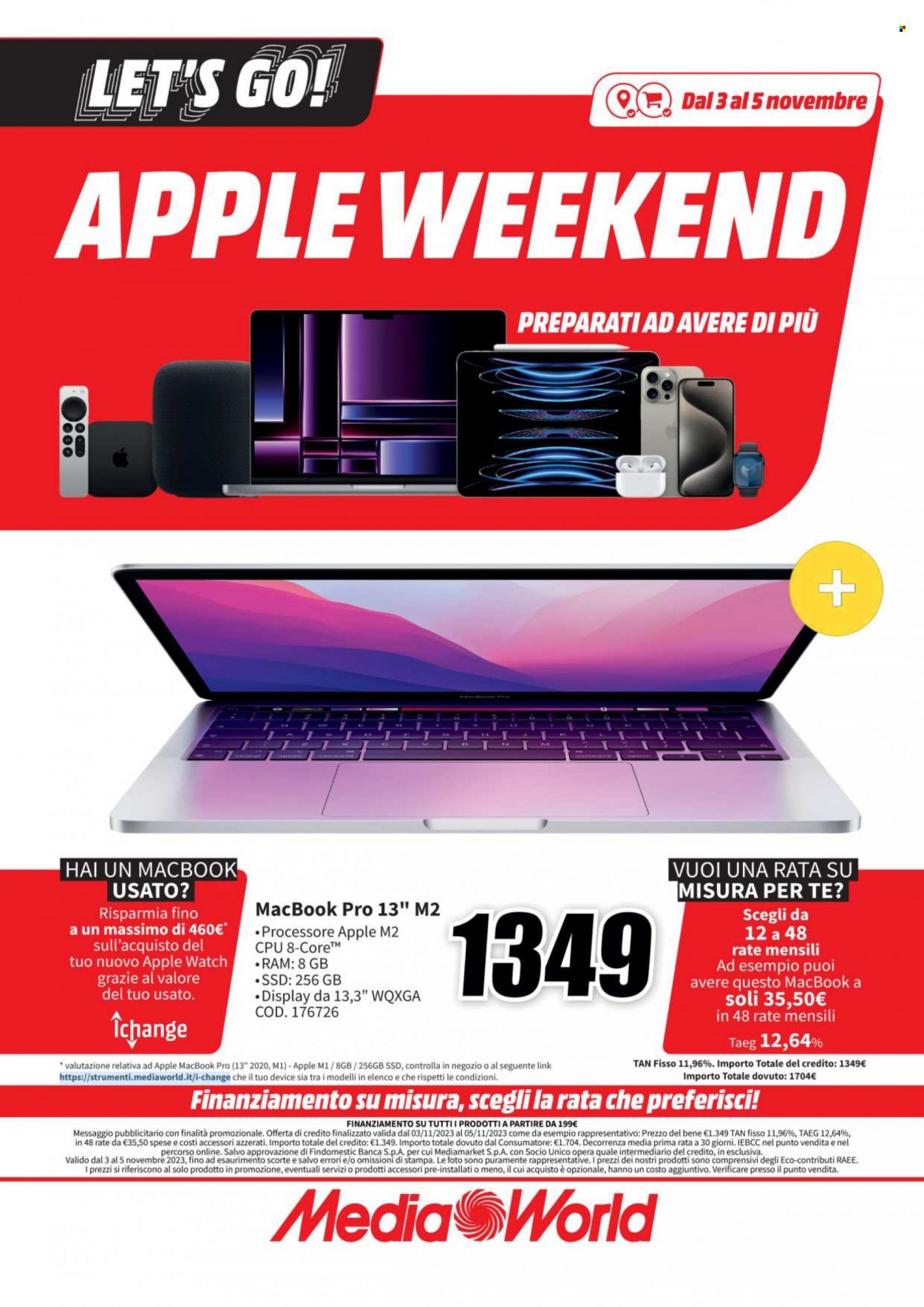 Volantino MediaWorld - 3/11/2023 - 5/11/2023. Pagina 3