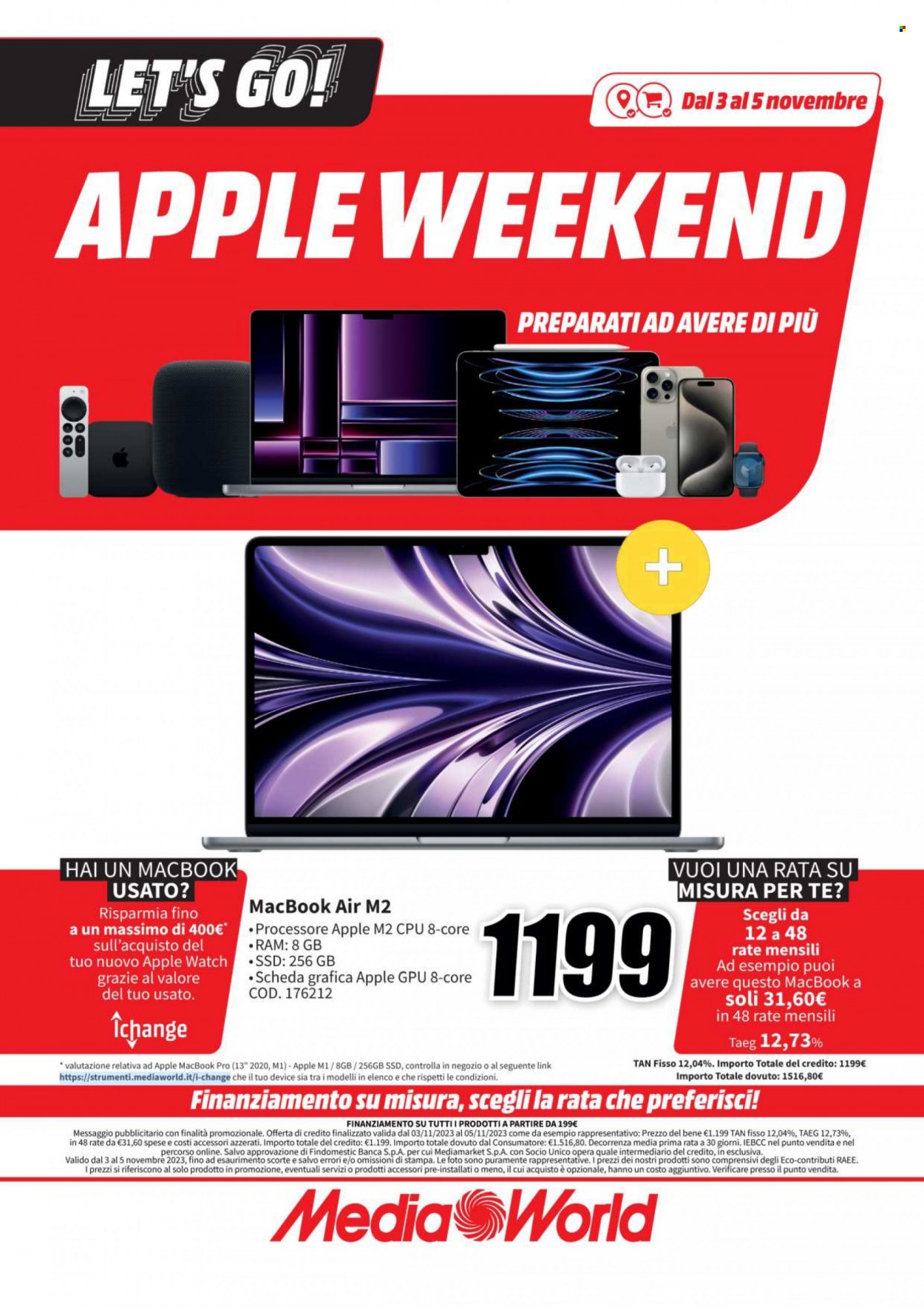 Volantino MediaWorld - 3/11/2023 - 5/11/2023. Pagina 4